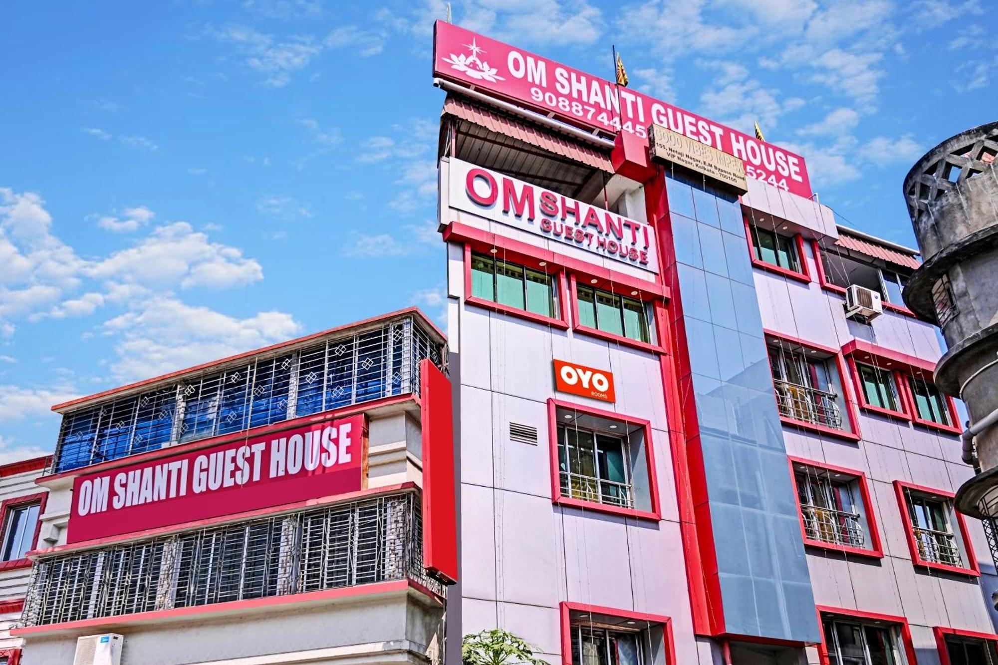 Hotel O Om Shanti Inn Calcutta Exteriör bild