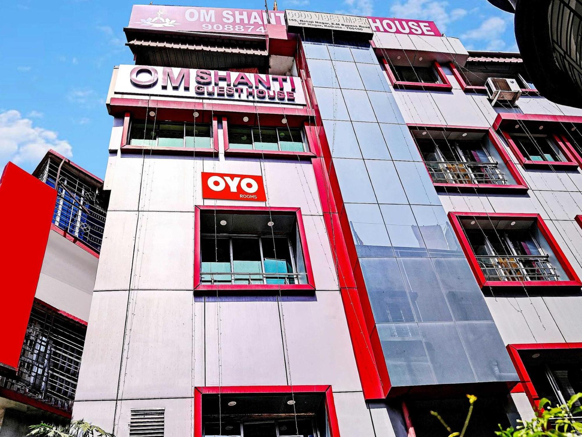 Hotel O Om Shanti Inn Calcutta Exteriör bild